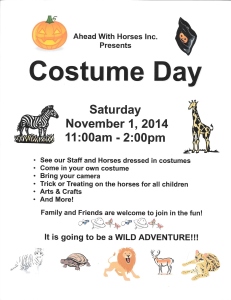 Costume Day 2014 Flyer