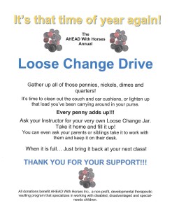 Loose change Drive Flyer as pic